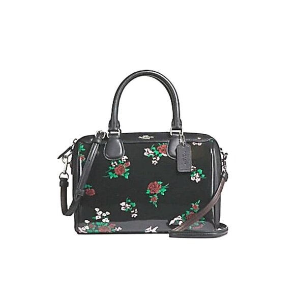 COACH BENNET CROSSBODY PATENT LEATHER BAG MINT CONDITION - Picture 1 of 8